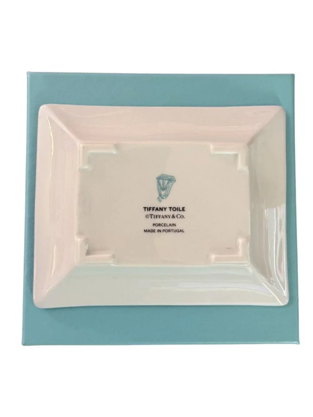 TIFFANY CO Toile Catch All Trinket Tray NEW